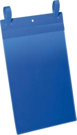 Dokumententasche B210xH297 mm A4 hoch blau mit Lasche VE 50 Stück Produktbild