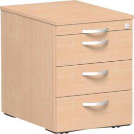 Rollcont. 3 Kunststoff-SF430x600x566mm Buche/Buchegeramöbel Produktbild