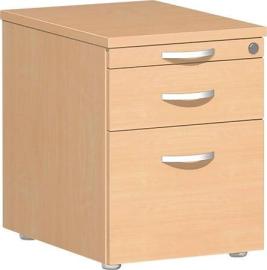 Rollcontainer 1 Sb. + HR 438x600x565mm Buche geramöbel Produktbild