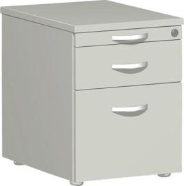 Rollcontainer 1 Sb. + HR 438x600x565mm Lichtgrau geramöbel Produktbild