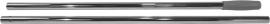 Chromstiel 2-teilig 140cm lang D22mm Produktbild
