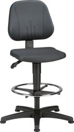 BIMOS Arbeitsstuhl Unitec 3 mit Gleiter/Fußring Sitzh. 580-850mm Integralschaum Permanentk. Produktbild