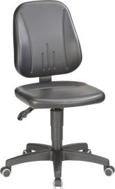 BIMOS Arbeitsstuhl Unitec 2 mit Rollen Sitzhöhe 440-620mm Kunstleder Permanentkontakt Produktbild