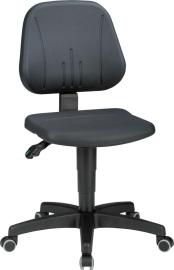 BIMOS Arbeitsstuhl Unitec 2 mit Rollen Sitzhöhe 440-620mm Integralschaum Permanentkontakt Produktbild