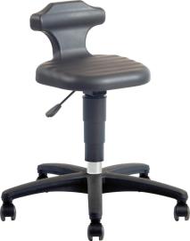BIMOS Stehhilfe Flex 1 mit Rollen Sitzhöhe 450- 650mm Polyurethan-Schaum schwarz Produktbild