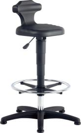 Bimos Sitz-Steh-Stuhl 9419-2000 Flex 3 Sitzhöhe 510-780 mm mit Gleiter /Fußring Produktbild