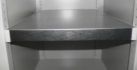 PAVOY Einlegeboden für Vertikalauszugschrank verzinkt B426xT550xH30mm Produktbild