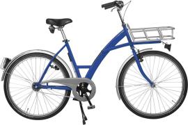 LINDNER Transportfahrrad Modus mit Lastenträger + Schaltung + Beleuchtung blau Produktbild