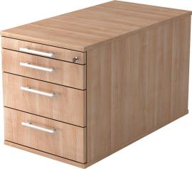 Rollcontainer TC30 42,8x80x51,2 cm Nussbaum Produktbild