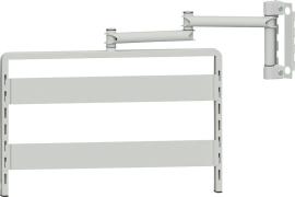 Halteschiene für Grund-Schwenkrahmen RAL 7035 Produktbild