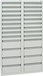 Schubladenschrank, B x T x H 1000 x 500 x 1800 mm Produktbild