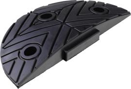 Fahrbahnschwelle Anfangsstück schwarz B250xT420xH50 mm Produktbild