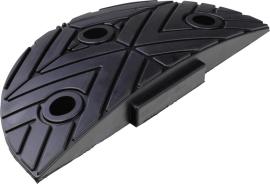 Fahrbahnschwelle Anfangsstück schwarz B250xT420xH70 mm Produktbild
