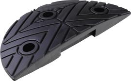 Fahrbahnschwelle Endstück schwarz B250xT420xH70 mm Produktbild