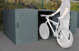 WSM Fahrradgarage Bike Box 1G 850x2050x1350mm Produktbild