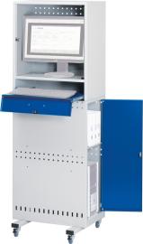 RAU. Computerstation SlimLine M1 650x350x1700mm Produktbild