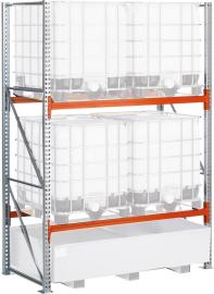 Palettenregal Grundfeld B2370xT1100xH3300 2 Ebenen Produktbild