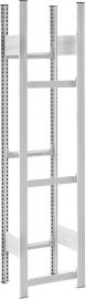 Grundregal m.6 Traversen für Getränkekisten 1750x335x560RAL7035 Produktbild