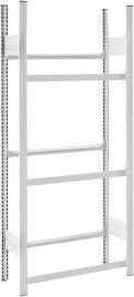 Grundregal m.6 Traversen für Getränkekisten 1750x335x810RAL7035 Produktbild