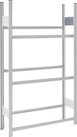 Grundregal m.6 Traversen für Getränkekisten 1750x335x1060RAL7035 Produktbild