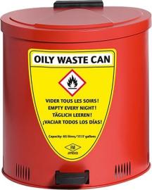 asecos Sammelbehälter 65 l,Stahl,rot Produktbild