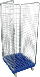 Rollbehälter, Drahtgitter, engmaschig, 50x50 mm Produktbild