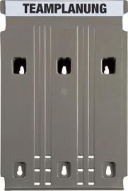 Grund-Modul "Flat" fuer Wandsortierer 58 x 240 x 392 mm hellgrau Produktbild