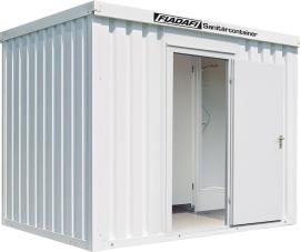 WC-/Duschcontainer 2.3 Außen- und Innenwände RAL 9002 kunst.besch. RAL 9002 kunst.besch. Produktbild