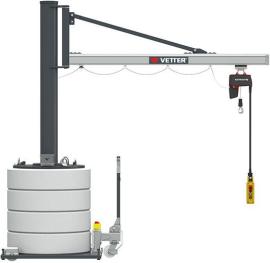 Mobiler Säulenschwenkkran MOBILUS12-US Produktbild