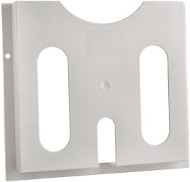 Schaltplantasche zum Schrauben/Kleben für DIN A4 hellgrau 230x220x30mm 25 Stück Produktbild