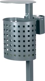 Abfallbehälter, 20 l, halbrund Produktbild