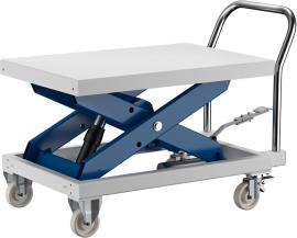 BECK Hubtisch 1200x800x30mm höhenverstellbar 450-1150mm 1200kg Metallplatte und Bügel Produktbild