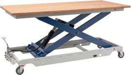 BECK Hubtisch 1900x740x30mm höhenverstellbar 430-1040mm 600kg mit Buche-Multiplexplatte Produktbild