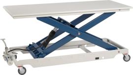 BECK Hubtisch 1900x740x30mm höhenverstellbar 400-1010mm 600kg mit Metallblechplatte Produktbild