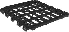 Zwischenboden schwarz 716x762x716x762mm Produktbild