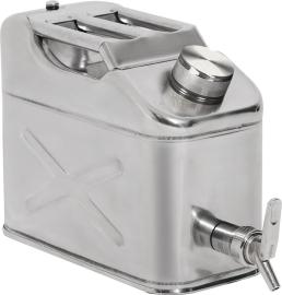 Dosierkanister Edelstahl 10 l ASECOS Produktbild