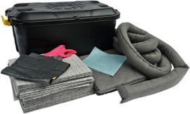 Notfallset, Koffer, Inh. grau, Aufnahme 75L PP-Bindevlies Produktbild