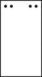 Lamellenschutzvorhang, Zuschnitte Produktbild