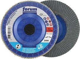 FORUM Fächerschleifscheibe 115mm, gewölbt, ZK 80 trimmbar Produktbild