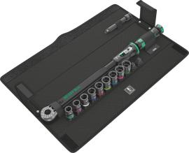 WERA Drehmomentschlüssel- Garnitur Click-Torque 1/ 2" 40-200Nm 11-teilig Produktbild