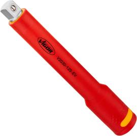 VIGOR Verlängerung ∙ EV ∙ V2030-125-EV ∙ 3/8 Zoll (10 mm) Vierkant hohl ∙ 3/8 Zoll (10 mm) Vierkant massiv ∙ 125 mm Produktbild