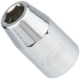 VIGOR Bit Adapter ∙ V2114N ∙ 3/8 Zoll (10 mm) Vierkant hohl ∙ 5/16 Zoll (8 mm) Sechskant hohl ∙ 28 mm Produktbild