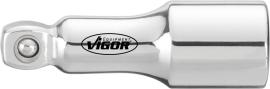 VIGOR Schwenkbare Verlängerung ∙ V4311 ∙ 1/4 Zoll (6,3 mm) Vierkant hohl ∙ 1/4 Zoll (6,3 mm) Vierkant massiv ∙ 36 mm Produktbild