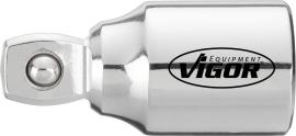 VIGOR Schwenkbare Verlängerung ∙ V4317 ∙ 1/2 Zoll (12,5 mm) Vierkant hohl ∙ 1/2 Zoll (12,5 mm) Vierkant massiv ∙ 50 mm Produktbild