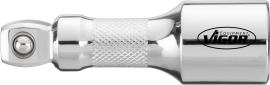 VIGOR Schwenkbare Verlängerung ∙ V4318 ∙ 1/2 Zoll (12,5 mm) Vierkant hohl ∙ 1/2 Zoll (12,5 mm) Vierkant massiv ∙ 75 mm Produktbild
