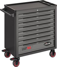 VIGOR Werkstattwagen Series&nbsp;XL ∙ Kunststoff-Arbeitsplatte ∙ leer ∙ V4481 ∙ L x B x H: 919 mm x 481 mm x 1002 mm Produktbild