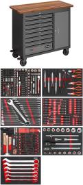 VIGOR Mobile Werkbank Series&nbsp;L ∙ mit Sortiment ∙ V4813/NKW ∙ 336-teilig ∙ Anzahl Werkzeuge: 336 Produktbild