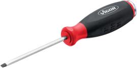 VIGOR Schraubendreher mit Schlagkappe ∙ mit Antriebsvierkant ∙ V5010-SL3.5 ∙ 1/4 Zoll (6,3 mm) Vierkant hohl ∙ Schlitz Profil ∙ SW x 3,5 mm Produktbild