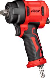 VIGOR Mini Schlagschrauber ∙ V5671N ∙ Lösemoment maximal [Nm]: 1200 Nm ∙ 1/2 Zoll (12,5 mm) Vierkant massiv ∙ Jumbohammer-Schlagwerk Produktbild