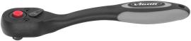 VIGOR Feinzahn-Umschaltknarre ∙ V6014 ∙ 1/4 Zoll (6,3 mm) Vierkant massiv ∙ 150 mm Produktbild